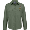 137 Battery Dark Cedar Green Outdoor Shirt