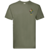 14 Regt RA CR Classic Olive Premium Cotton T-Shirt