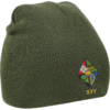 14 Regt RA CR Olive Green Beanie