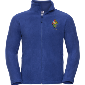 14 Regt RA CR Royal Blue Fleece