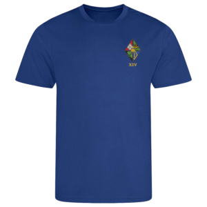 14 Regt RA CR Royal Blue Performance T-Shirt