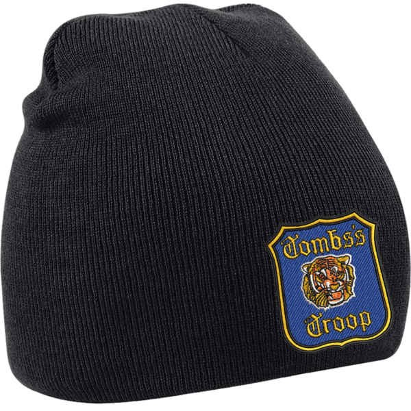 143 Battery Black Beanie