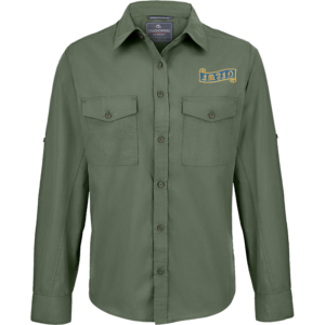 170 Battery Dark Cedar Green Outdoor Shirt
