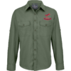 176 Abu Battery Dark Cedar Green Outdoor Shirt