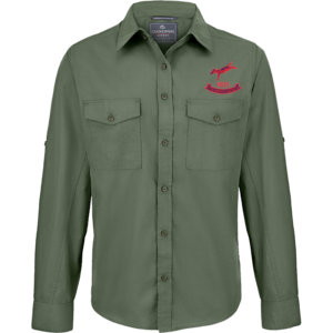 176 Abu Battery Dark Cedar Green Outdoor Shirt