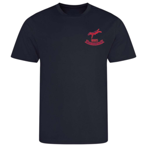 176 Abu Battery French Navy Performance T-Shirt