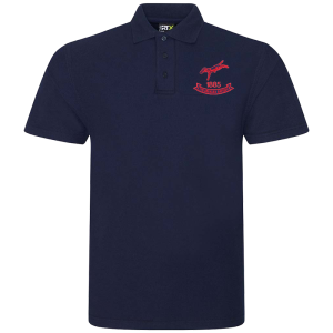 176 Abu Battery Navy Polo Shirt