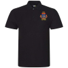 18 Battery Black Polo Shirt