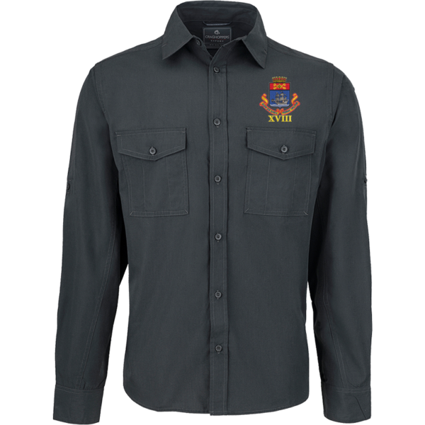 18 Battery Carbon Grey Outdoor Shirt