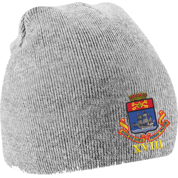 18 Battery Heather Grey Beanie