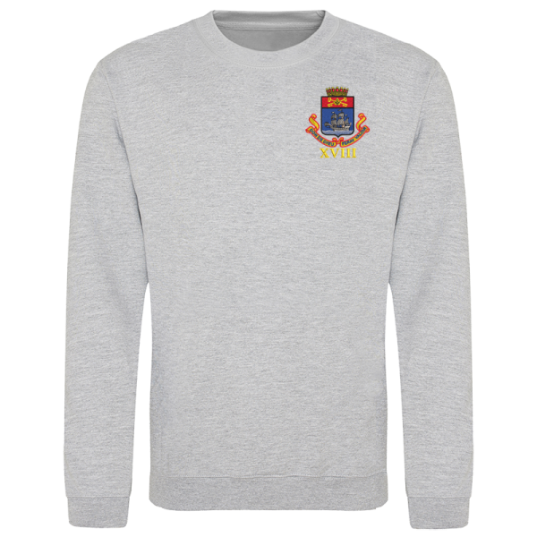 18 Battery Heather Grey Sweatshirt