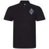 19 Battery Black Polo Shirt