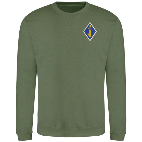 19 Battery Earthy Green Sweatshirt