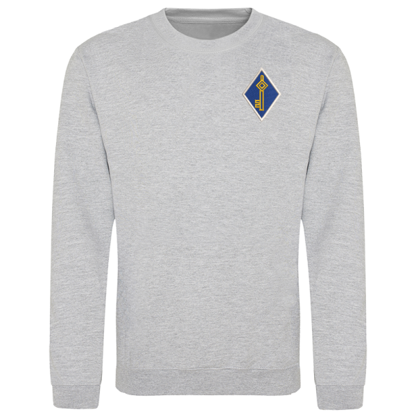 19 Battery Heather Grey Sweatshirt