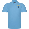 19 Battery Historic Sky Blue Polo Shirt
