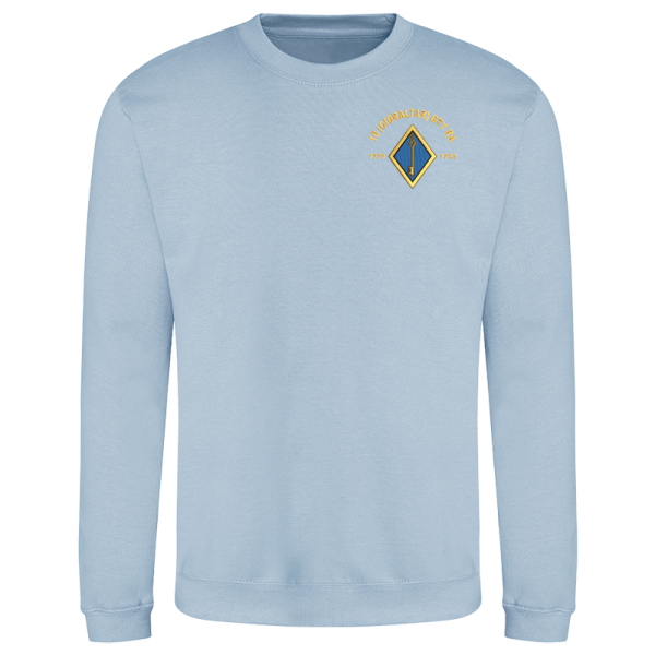 19 Battery Historic Sky Blue Sweatshirt