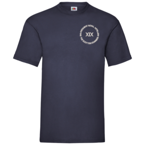 19 Regt RA Deep Navy Value T-Shirt