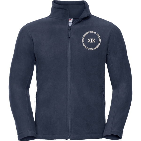 19 Regt RA French Navy Fleece