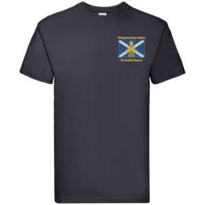 19 Regt RA SG Deep Navy Premium Cotton T-Shirt
