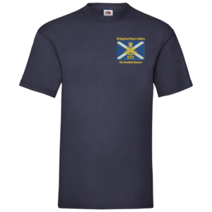19 Regt RA SG Deep Navy Value T-Shirt