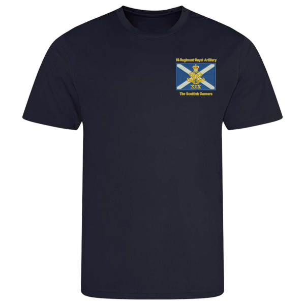 19 Regt RA SG French Navy Performance T-Shirt