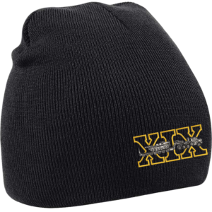 19 SQN Black Beanie