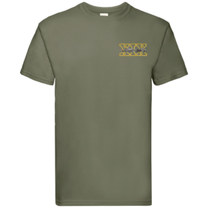 19 SQN Classic Olive Premium Cotton T-Shirt