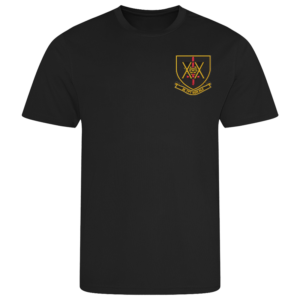 20 Sqn RLC Black Performance T-Shirt