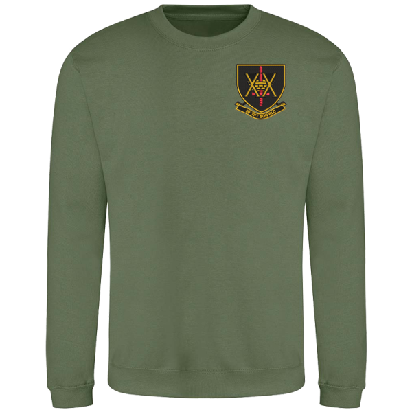 20 Sqn RLC Earthy Green Sweatshirt