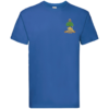 207 Battery Royal Blue Premium Cotton T-Shirt