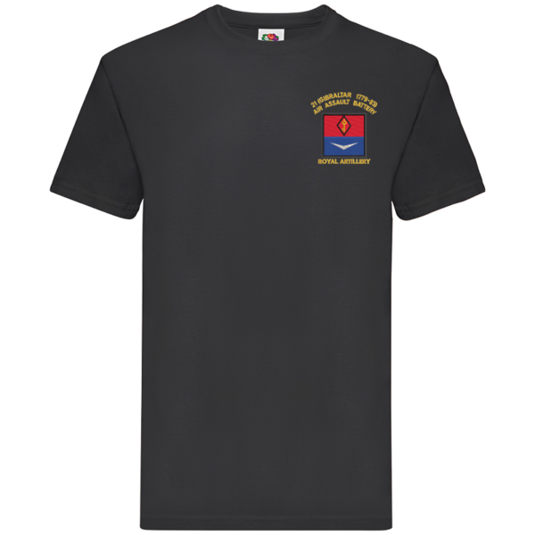 21 Battery Delta Black Premium Cotton T-Shirt