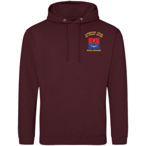 21 Battery Delta Burgundy Hoodie