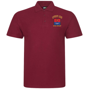 21 Battery Delta Burgundy Polo Shirt