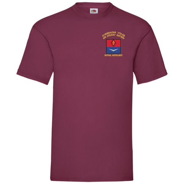 21 Battery Delta Burgundy Value T-Shirt