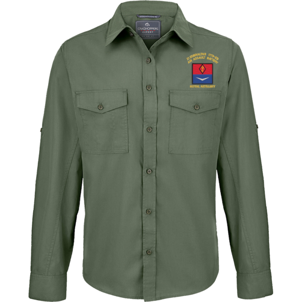 21 Battery Delta Dark Cedar Green Outdoor Shirt