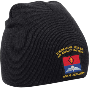 21 Battery Wings Black Beanie