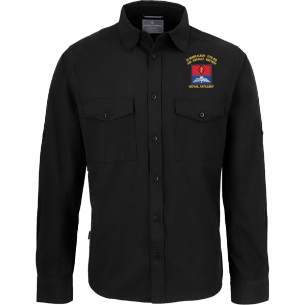 21 Battery Wings Black Outdoor Shirt