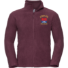 21 Battery Wings Burgundy Fleece