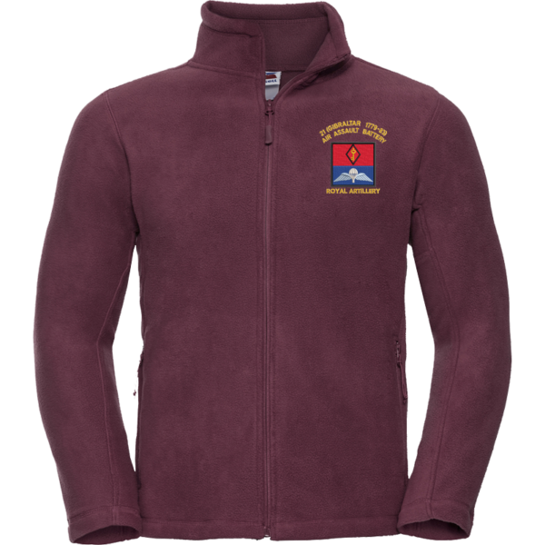21 Battery Wings Burgundy Fleece