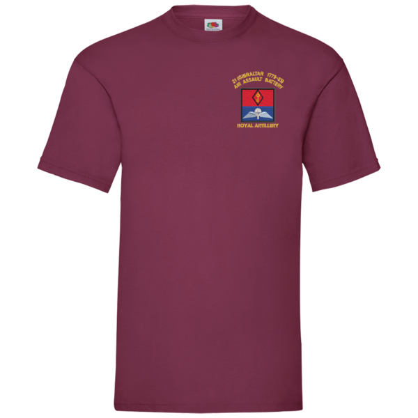 21 Battery Wings Burgundy Value T-Shirt