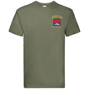 21 Battery Wings Classic Olive Premium Cotton T-Shirt