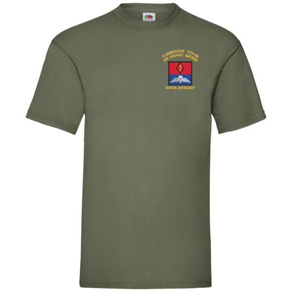 21 Battery Wings Classic Olive Value T-Shirt