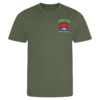 21 Battery Wings Earthy Green Performance T-Shirt