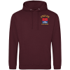 21 Battery Wings Burgandy Hoodie