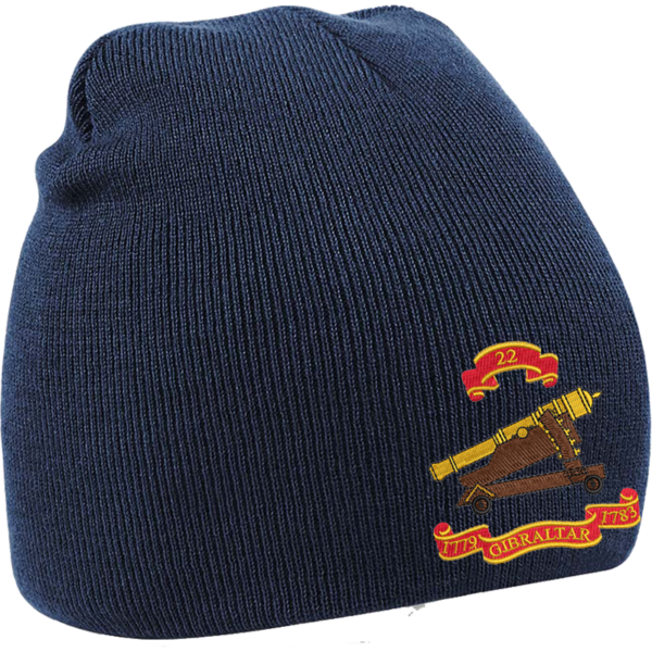 22 Battery French Navy Beanie