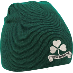 24 Battery Bottle Green Beanie