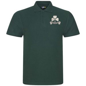 24 Battery Bottle Green Polo Shirt