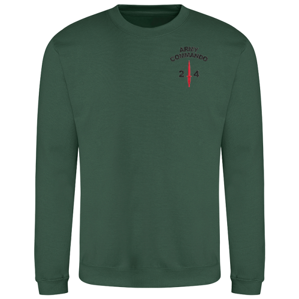 24 Commando Bottle Green Sweatshirt
