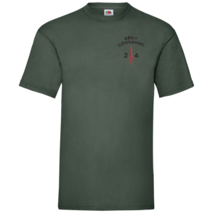 24 Commando Bottle Green Value T-Shirt