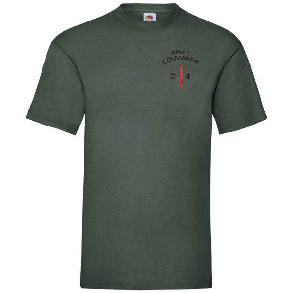 24 Commando Bottle Green Value T-Shirt